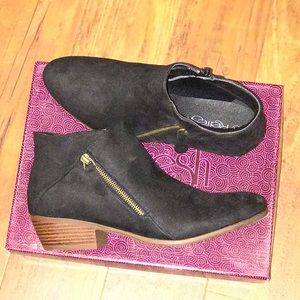 Suede Booties
